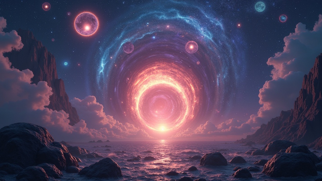Fantastic Four cinematic cosmic landscape